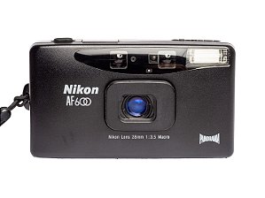 Câmera 35mm - Nikon AF600 (9.8/10) + Bateria + Alça + Case