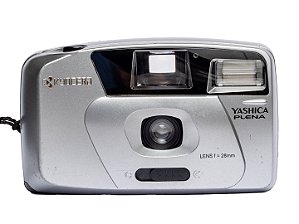 Câmera 35mm - Yashica Plena (8.5/10) + Case + Pilhas AA