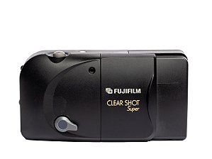Câmera 35mm - Fujifilm Clearshot Super (9/10 - Nova, de Vitrine, na Caixa, SEM FLASH)