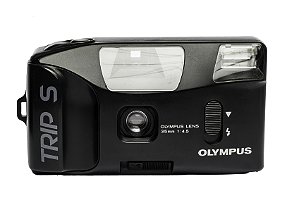 Câmera 35mm - Olympus Trip S (8.8/10) + 2 Pilhas AA