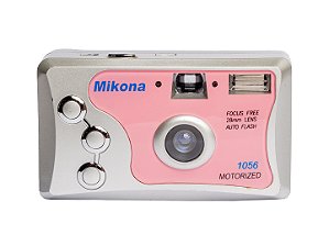 Câmera 35mm - Mikona 1056 Motorized (9.5/10) + 2 Pilhas AA