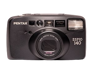 Câmera 35mm - Pentax Espio 140 + Filme + Bateria
