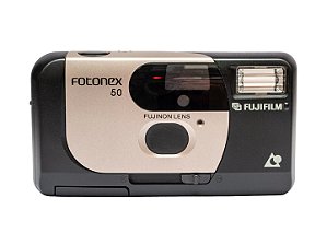 Câmera APS - Fujifilm Fotonex 50 (Nova) + Bateria + 1 Filme APS, Na Caixa