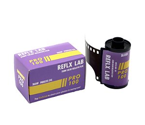 Filme 35mm - Reflx Labs Pro 100 - Iso 100 - 36exp - 2025 - C41 + Case Metálica