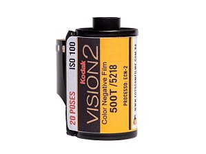 Filme Kodak Vision 2 500T/5218 - 20 Poses - DX ISO 100 - VENCIDO 2009