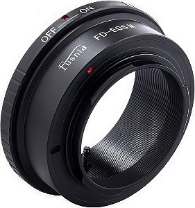 Anel Adaptador para Lente Canon FD / FL em Corpo M4/3