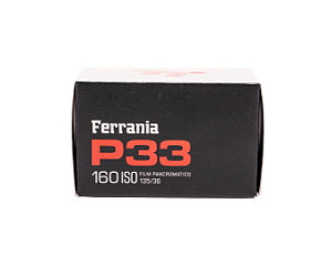 Filme 35mm - Ferrania P33 - ISO 160 -  2026 - 36 Poses