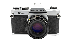 Câmera 35mm - Pentax K1000 + Lente 50mm f/2.0 + filme