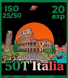 Filme 35mm - Italia 50T - 20 poses - ISO 50