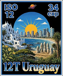 Filme 35mm - 12T Uruguay - 34 poses - ISO 12 - SEM DX