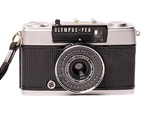 Câmera 35mm - Olympus Pen EE3 + Filme