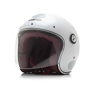 Capacete Lucca Customs Galaxy WHITE