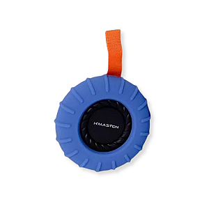 Caixa de Som Azul à Prova D'água Bluetooth Amplificada Portátil