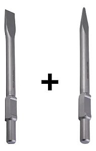 PONTEIRA HEXAGONAL 30MM Ø X 410MM COMP