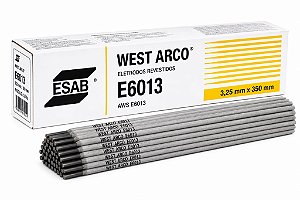 Eletrodo ESAB West Arco E6013 3,25mm 1kg a 5kg