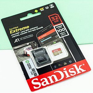CARTÃO SANDISK MICRO SD 32GB