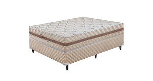 Conjunto cama box + colchão premium 138x28