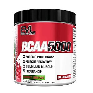 Suplemento Em Pó BCAA5000 EvlutionNutrition 30 Porçoes - Eua