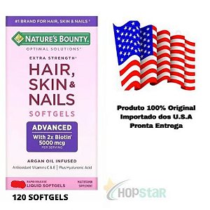 Nature's Bounty Hair, Skin & Nails Vitamina 120 Softgels