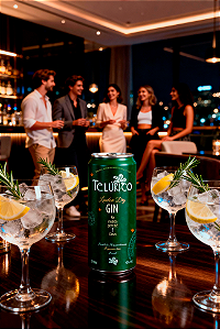 Lata Telúrico London Dry GIN 269ml - Pack 6 Unidades