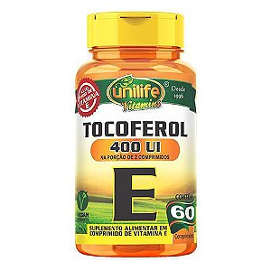 Vitamina E - Tocoferol 60 cáps