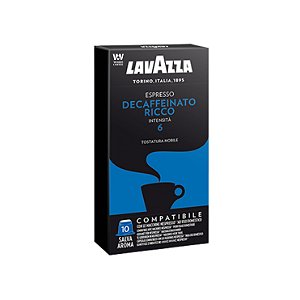 Cápsulas Lavazza de Café Espresso Decaffeinato