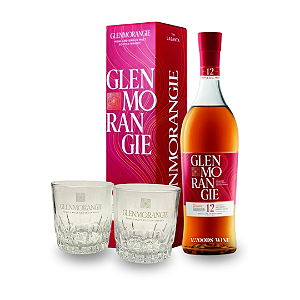 Whisky Glenmorangie Lasanta 12 anos 750 ml + 2 copos (brinde)