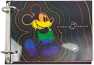 Mini Caderno Argolado com Fichas Mickey Mouse Dac