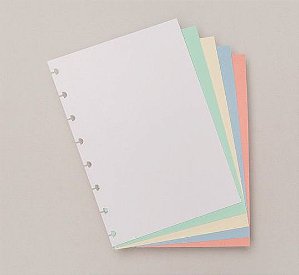 Refil Colorido A5 Caderno Inteligente