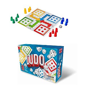 Jogo de Tabuleiro Ludo Coluna