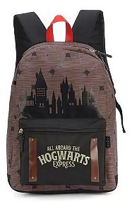 Mochila Escolar Juvenil Unissex Viagem Harry Potter Hogwarts Luxcel