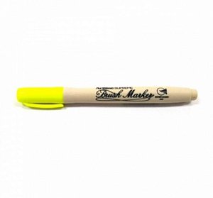 Brush Marker Artline EPF-F Amarelo Fluorecente Tilibra