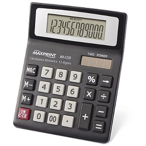 Calculadora de Mesa Eletrônica MX-C120 Maxprint