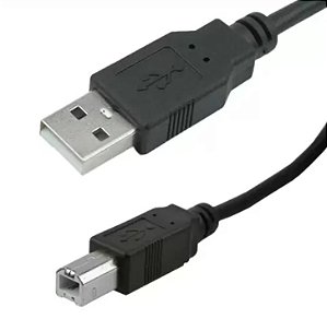 Cabo USB A Macho + USB B Macho 2m Chipsce