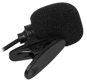 Microfone de Lapela MP-018 Tomate