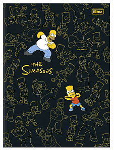 Caderno Brochura Universitário Simpsons Tilibra