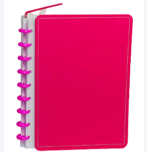 Caderno de Disco Médio Pink DISKÔ