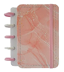 Caderno de Disco Mini Gran Rosa DISKÔ