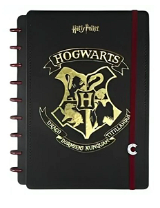 Caderno Inteligente Universitário 80 Folhas Harry Potter