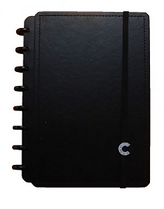 Caderno Inteligente A5 Pequeno 80 Folhas Black/Preto