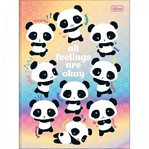 Caderno Brochura Universitário Lovely Friend 80 Folhas Tilibra