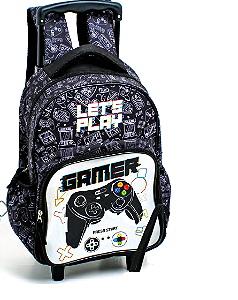 Mochila de Rodinha Gamer - Marca KIT