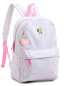 Mochila de Costas Corações Emotions - Marca KIT