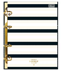 Caderno Fichário Argolado Colegial West Village Cartonado 80 Folhas - Tilibra