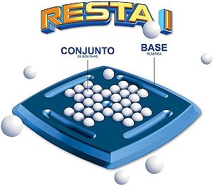 Jogo Pedagógico Resta 1 - Pais e Filhos