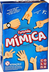 Jogo de Tabuleiro Fazendo Mímica - Coluna