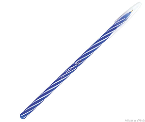 Caneta Esferográfica 0,7 Azul Spiro - Cis