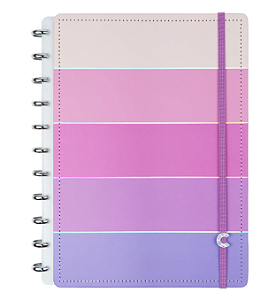Caderno Inteligente Disco By Cacau Grande 80 Folhas - Caderno Inteligente