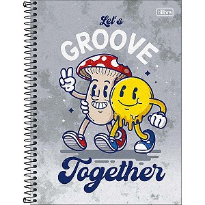 Caderno Espiral Capa Dura Universitário 16 Matérias Hype 256 Folhas SORTIDO - Tilibra
