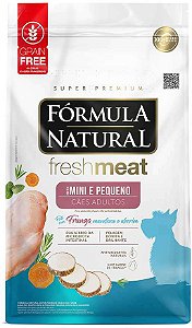 Ração Fórmula Natural Fresh Meat Cães Adultos de Pequeno Porte Sabor Frango 2,5kg